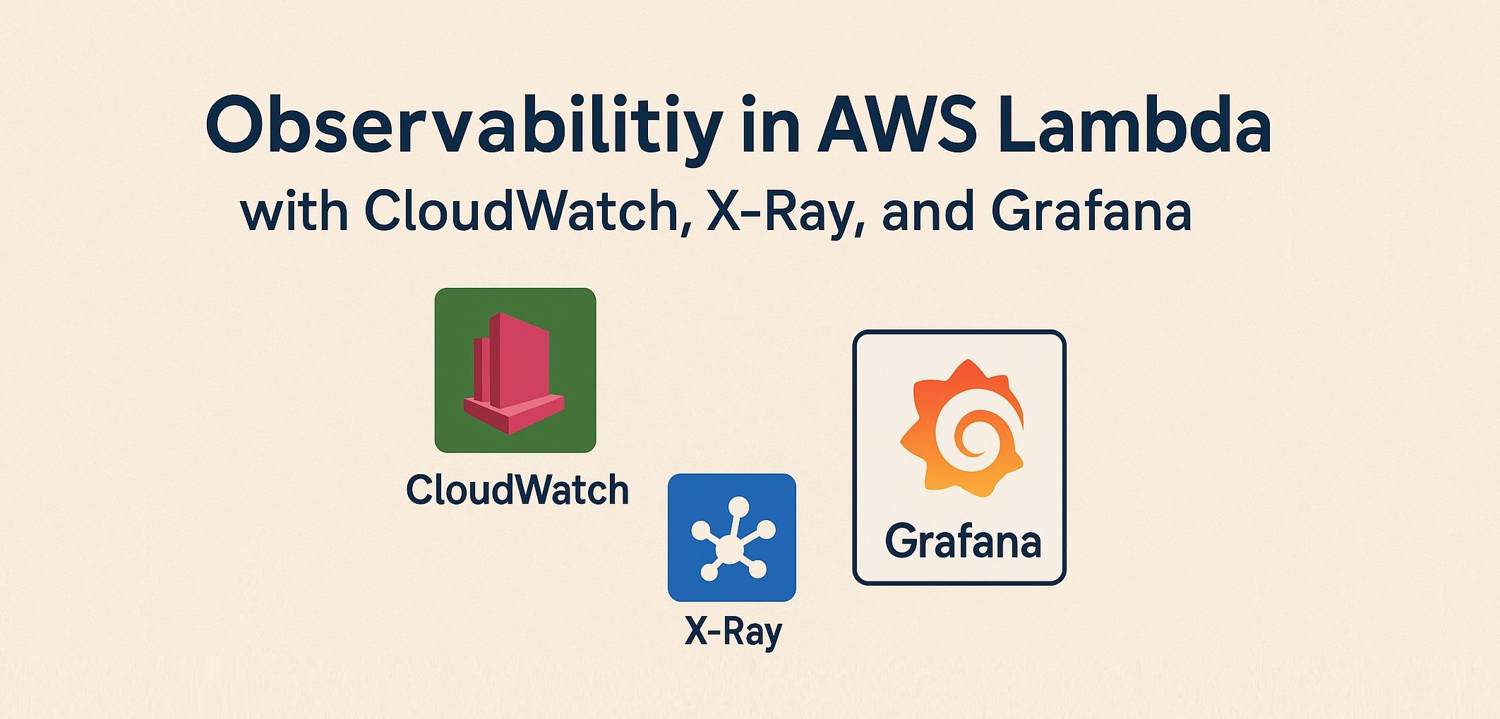 Observability in Practice: Monitoring Serverless Architectures with AWS Lambda, X-Ray, CloudWatch and Grafana