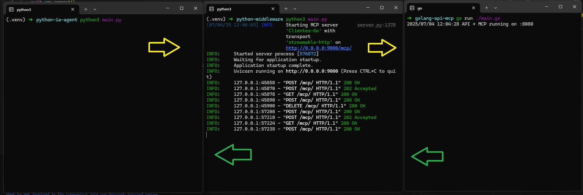 mcp + rest flow